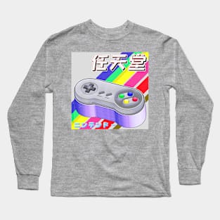 Retro: SNES Controller Long Sleeve T-Shirt